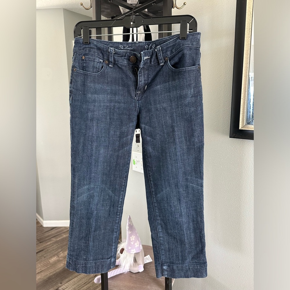 The Limited 312 Denim Crop Jeans size 4